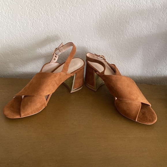 Halston brand new block heels size 8 - Picture 2 of 6